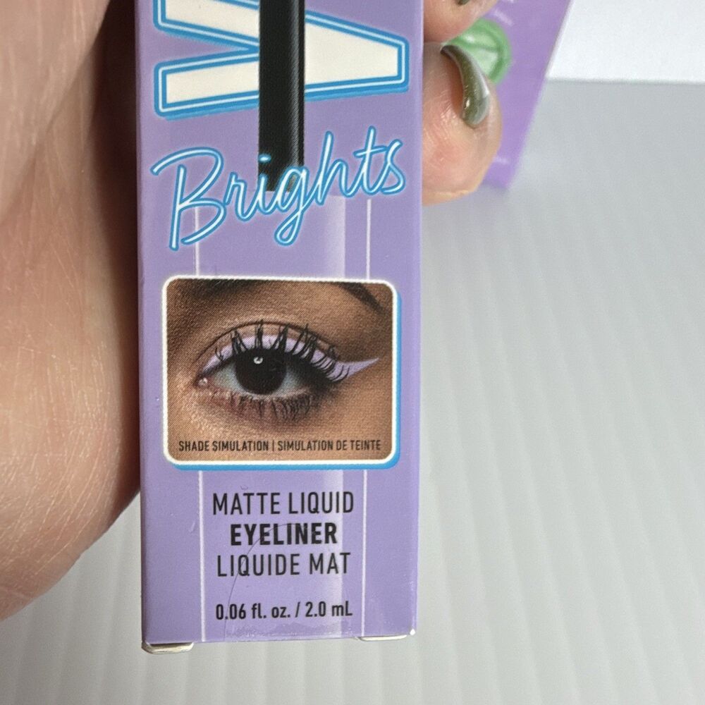 8pc FLOWER Petal Play Shadow Quad, NYX Vivid Brights Liner, Real Techniques Set - Picture 14 of 16
